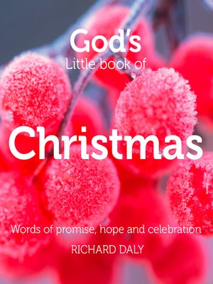 cover image of God's Little Book of Christmas